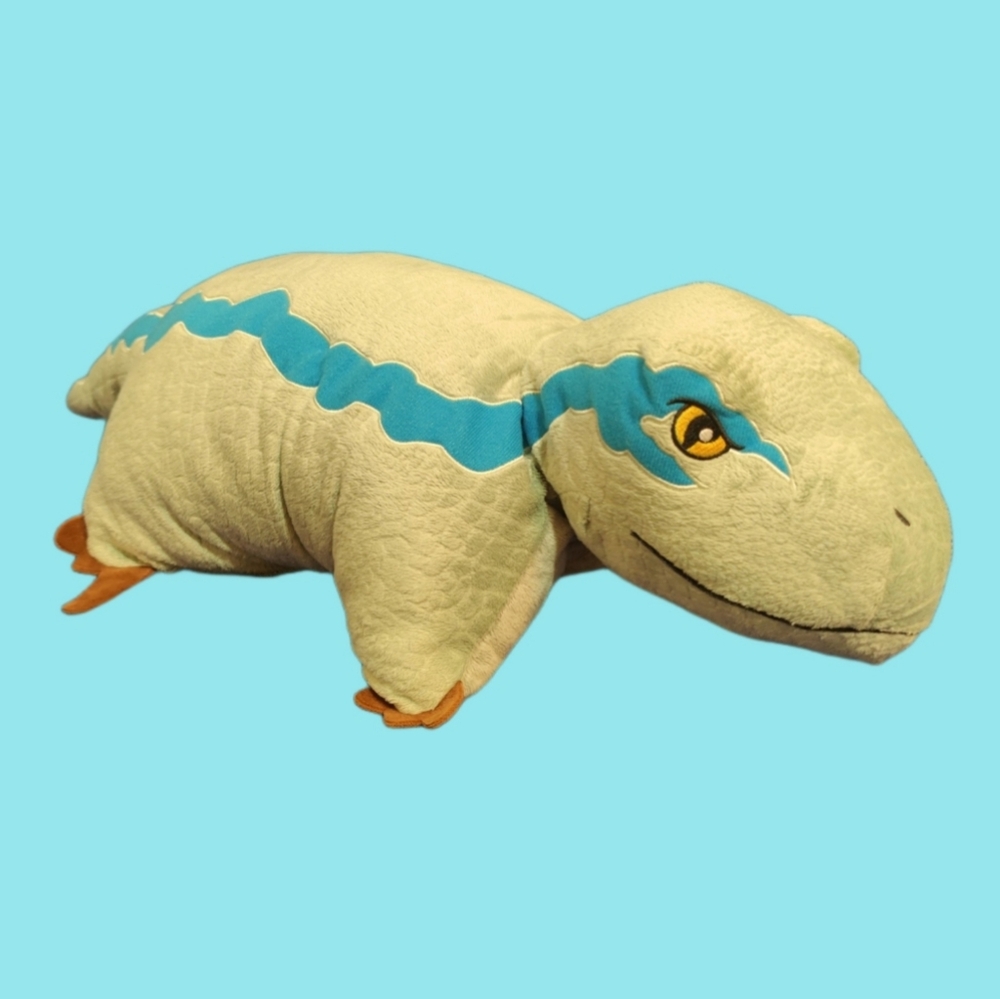 PILLOW PETS 2020 Jurassic World Blue Velociraptor Plushie